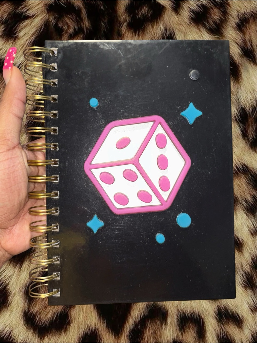 Pink Dice Notebook
